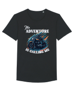 The adventure is calling 2 Tricou mânecă scurtă guler larg Bărbat Skater