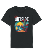 Get outside Tricou mânecă scurtă Unisex Rocker