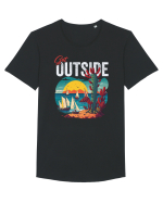 Get outside Tricou mânecă scurtă guler larg Bărbat Skater