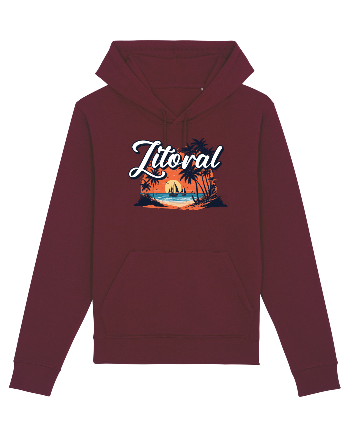 Hanorac Unisex Drummer Burgundy
