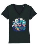 Life is but a dream Tricou mânecă scurtă guler V Damă Evoker