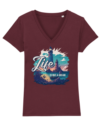 Life is but a dream Burgundy