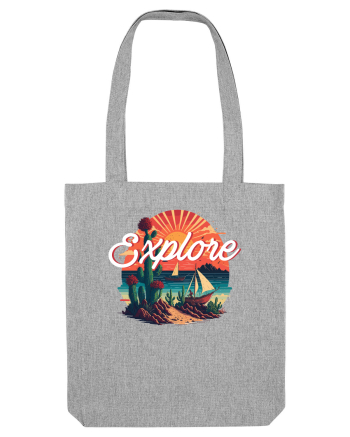 Explore - plaja cu cactusi si apus de soare Heather Grey