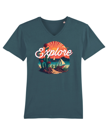 Explore - plaja cu cactusi si apus de soare Stargazer