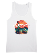 Explore - plaja cu cactusi si apus de soare Maiou Bărbat Runs