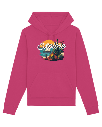 Explore - plaja cu cactusi si apus de soare Raspberry