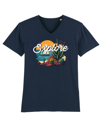 Explore - plaja cu cactusi si apus de soare French Navy