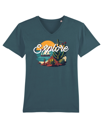 Explore - plaja cu cactusi si apus de soare Stargazer