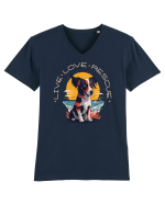 Live Love Rescue 2 Tricou mânecă scurtă guler V Bărbat Presenter
