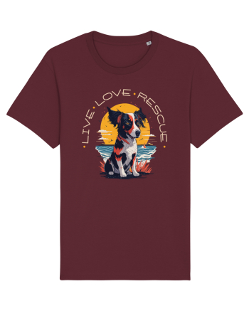 Live Love Rescue 2 Burgundy