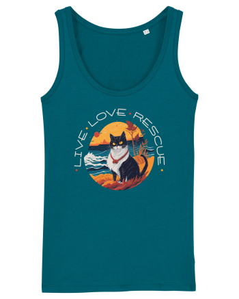 Live Love Rescue Cat 1 Ocean Depth