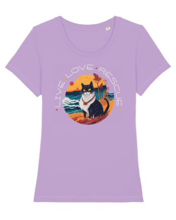 Live Love Rescue Cat 1 Lavender Dawn