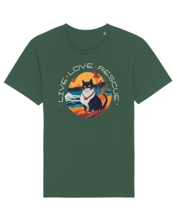 Live Love Rescue Cat 1 Bottle Green