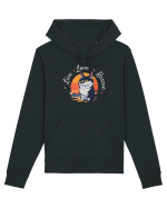 Live Love Rescue Cat 2 Hanorac Unisex Drummer