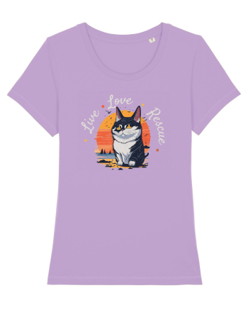 Live Love Rescue Cat 2 Lavender Dawn
