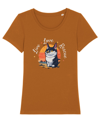 Live Love Rescue Cat 2 Roasted Orange