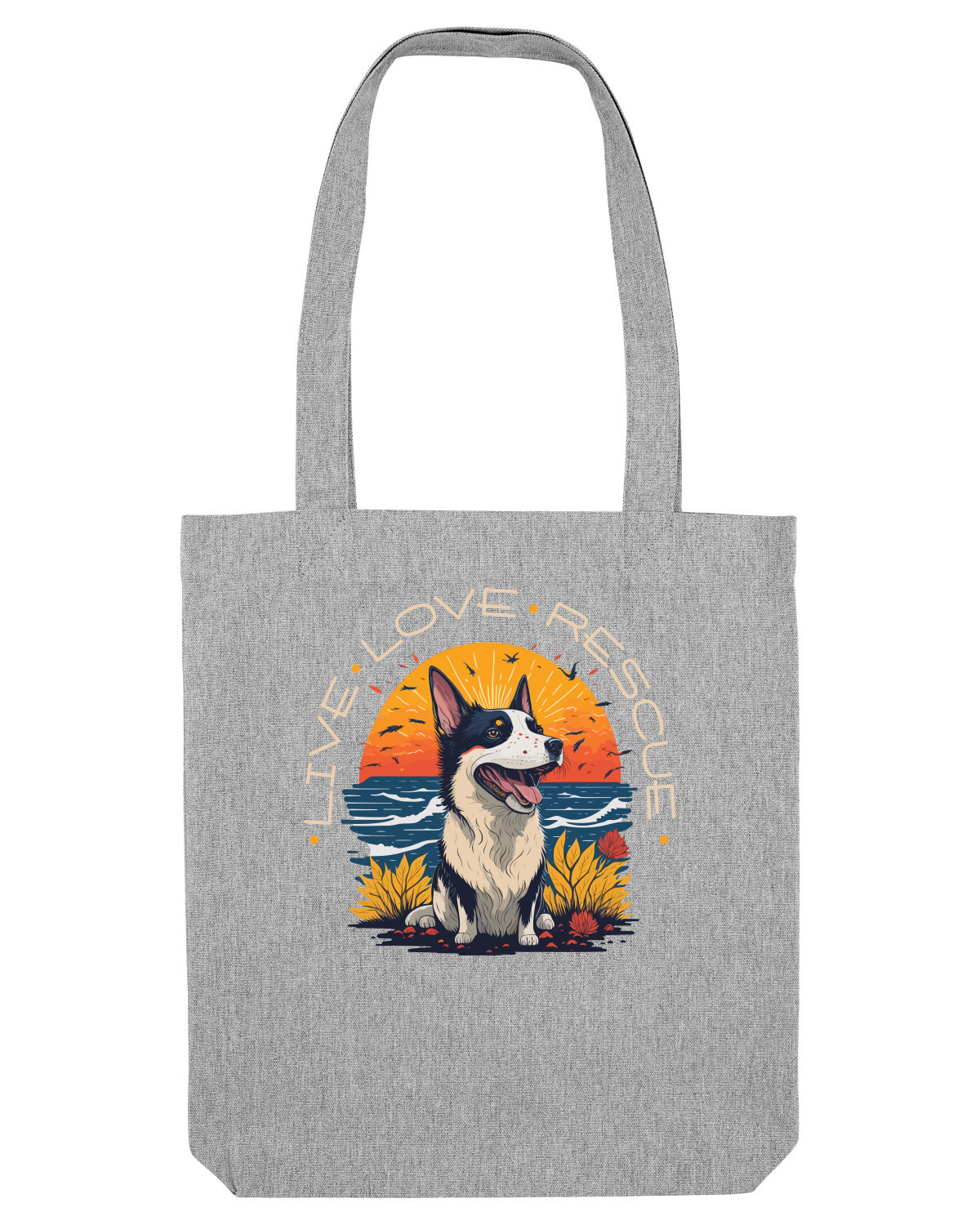 Sacoșă textilă Heather Grey