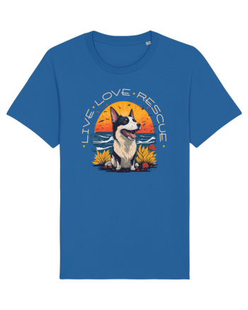 Live Love Rescue Royal Blue