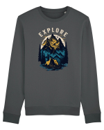 Explore - camping la munte Bluză mânecă lungă Unisex Rise