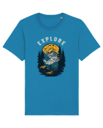 Explore - camping la munte 2 Tricou mânecă scurtă Unisex Rocker