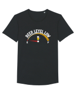 BEER LEVEL LOW Tricou mânecă scurtă guler larg Bărbat Skater