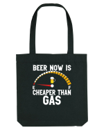 BEER NOW IS CHEAPER THAN GAS Sacoșă textilă