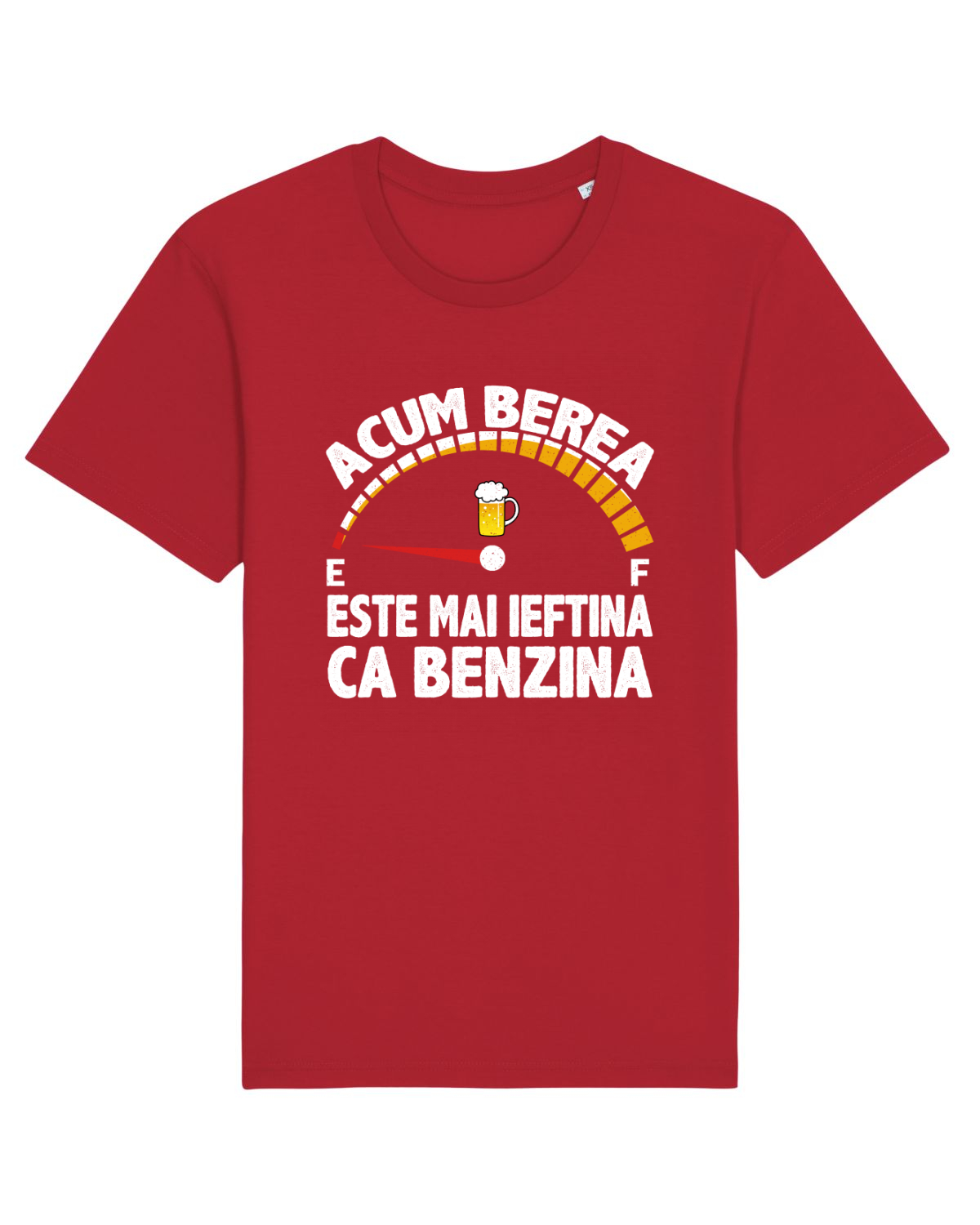 Tricou mânecă scurtă Unisex Rocker Red