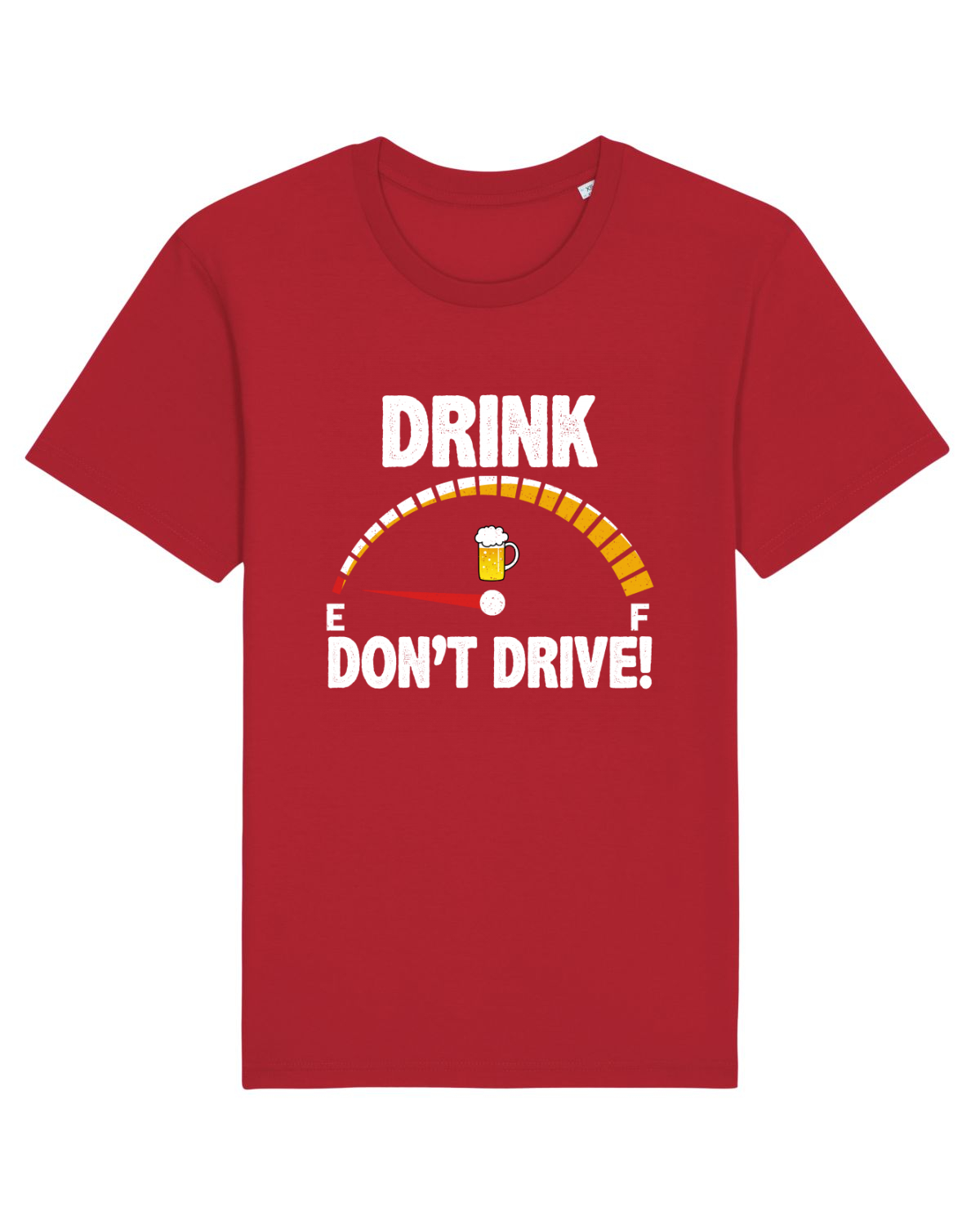 Tricou mânecă scurtă Unisex Rocker Red
