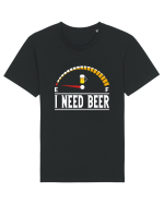 I NEED BEER Tricou mânecă scurtă Unisex Rocker