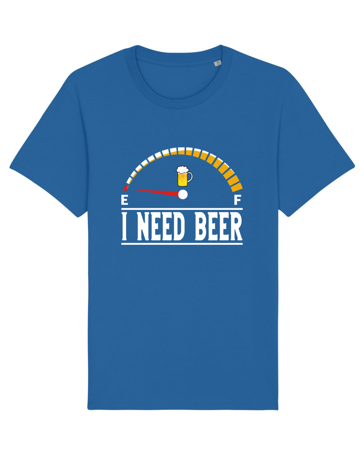 Tricou mânecă scurtă Unisex Rocker Royal Blue