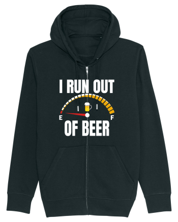 I RUN OUT OF BEER Black