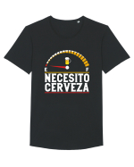 NECESITO CERVEZA Tricou mânecă scurtă guler larg Bărbat Skater