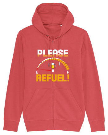 PLEASE REFUEL! Carmine Red