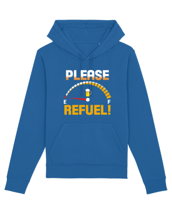 PLEASE REFUEL! Royal Blue