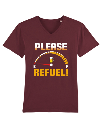 PLEASE REFUEL! Burgundy