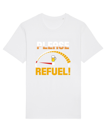 PLEASE REFUEL! White