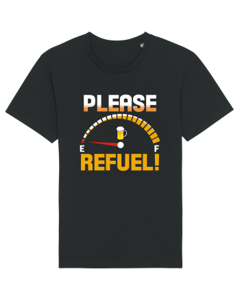 PLEASE REFUEL! Black