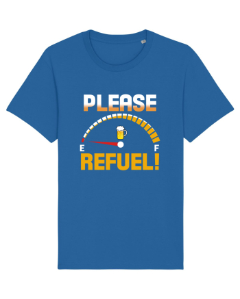PLEASE REFUEL! Royal Blue