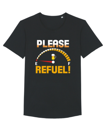 PLEASE REFUEL! Black