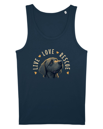 Live Love Rescue - dog 4 Navy
