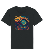 Magic jungle - blue elephant Tricou mânecă scurtă Unisex Rocker