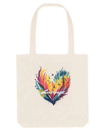 Lovescape - feather birds landscape Natural