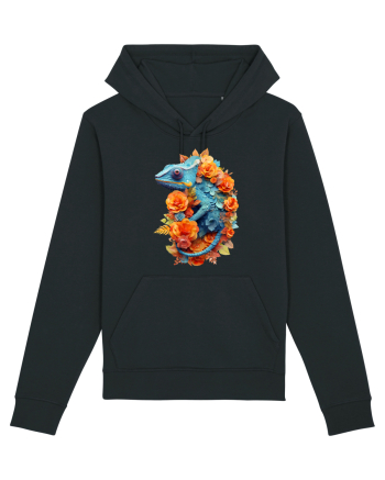 Cameleon printre flori Black