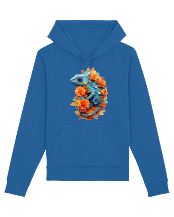 Cameleon printre flori Royal Blue