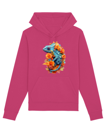 Cameleon printre flori Raspberry