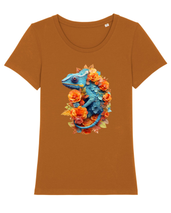 Cameleon printre flori Roasted Orange