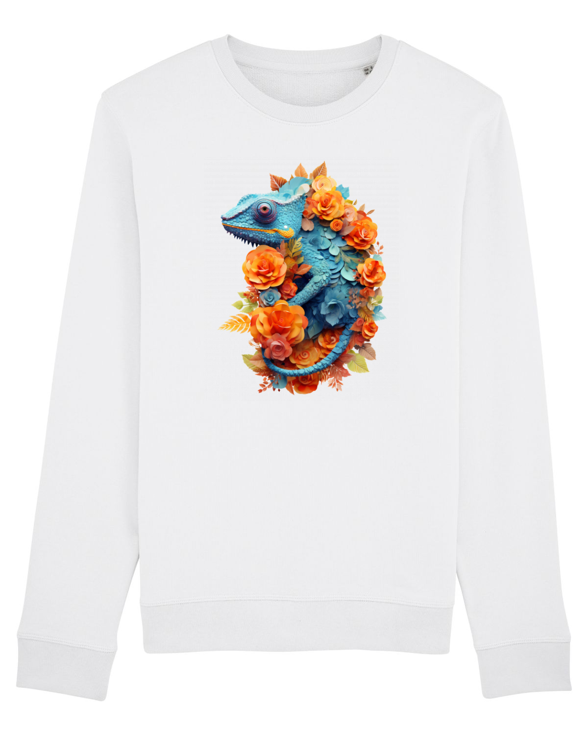 Bluză mânecă lungă Unisex Rise White