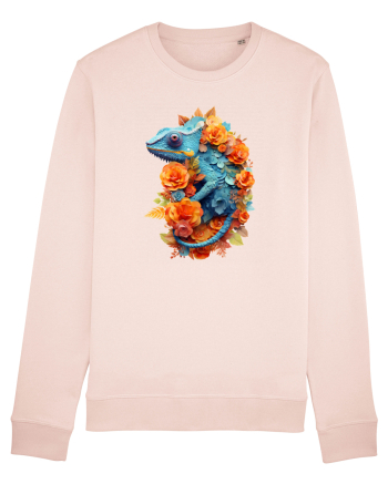 Cameleon printre flori Candy Pink