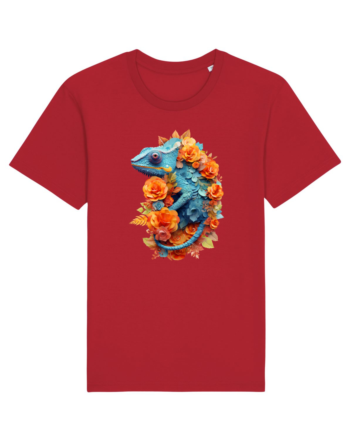 Tricou mânecă scurtă Unisex Rocker Red