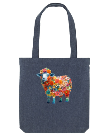 Oaia vesela cu flori Midnight Blue